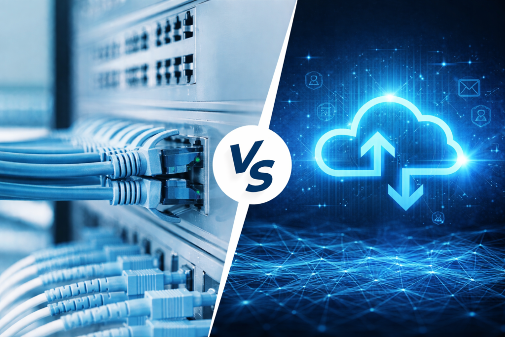 cloud vs local server